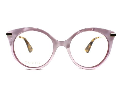 Gucci™ GG1682O 004 53 Violet Eyeglasses